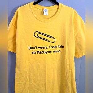 Yellow Graphic Tee